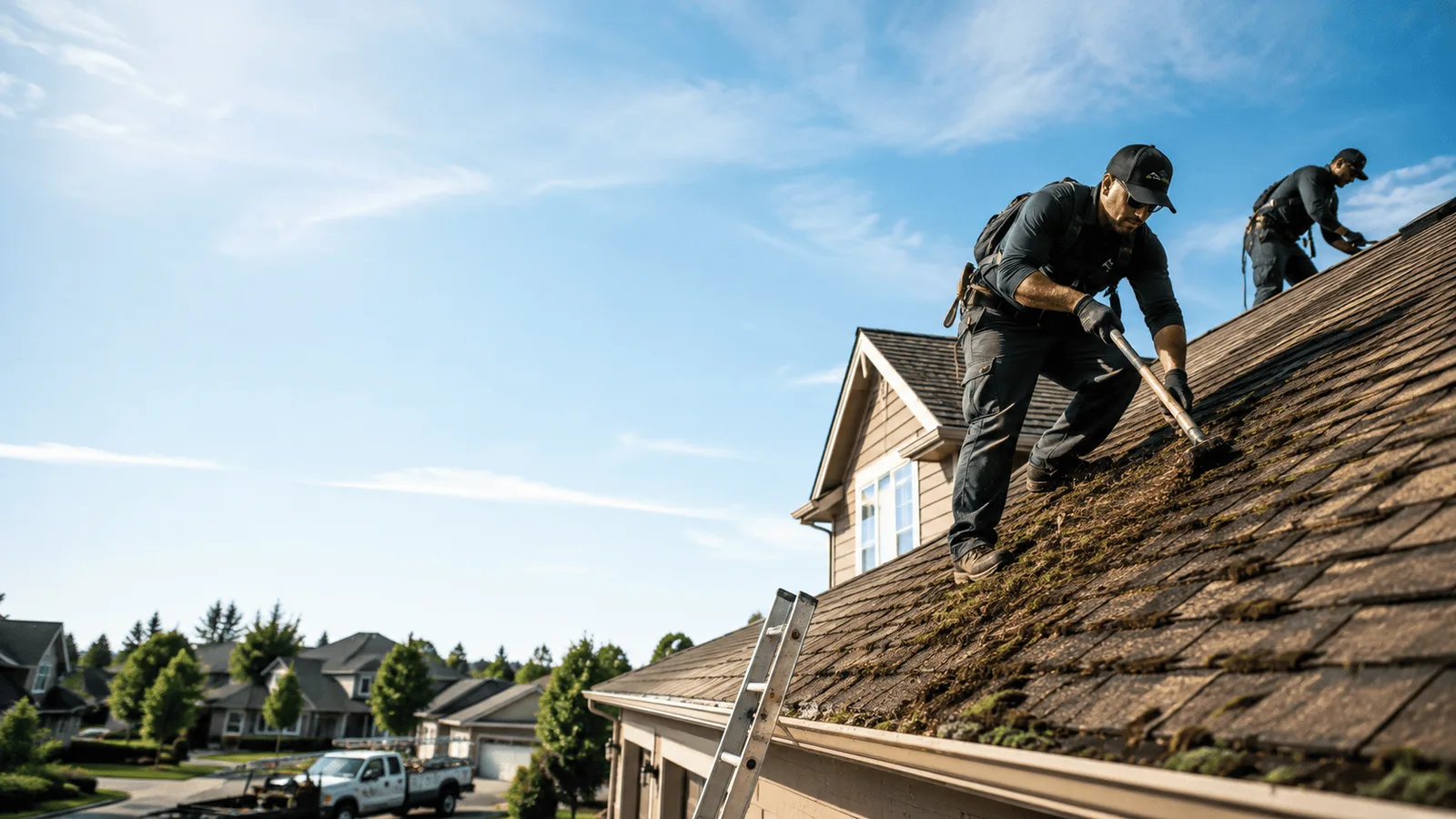 Roof Moss Removal in Slidell, TX near me